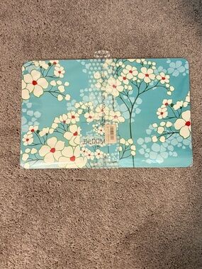 (6) New In Packaging Plastic Cherry Blossom design placemats and coasters